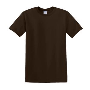 Gildan GN180 - Schweres Baumwoll T-Shirt Herren Dark Chocolate
