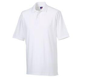 Russell JZ569 - Klassisches Herren Poloshirt aus Baumwolle Weiß