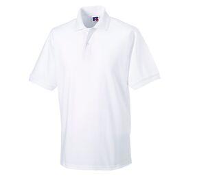 Russell JZ599 - Kurzarm Poloshirt für Herren Weiß