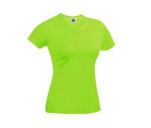 Starworld SW404 - Performance T-Shirt Damen Fluorescent Green