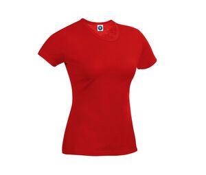 Starworld SW404 - Performance T-Shirt Damen Bright Red