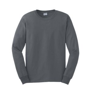 Gildan GN186 - Ultra Langarm T-Shirt für Herren Holzkohle
