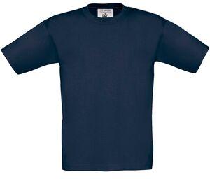 B&C BC151 - Kinder-T-Shirt aus 100% Baumwolle Light Navy