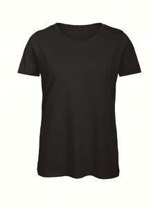 B&C BC043 - T-Shirt aus Bio-Baumwolle für Damen Schwarz