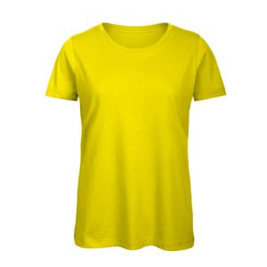 B&C BC02T - Damen T-Shirt aus 100% Baumwolle  Solar Yellow