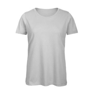 B&C BC02T - Damen T-Shirt aus 100% Baumwolle  Ash