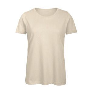 B&C BC02T - Damen T-Shirt aus 100% Baumwolle  Natural