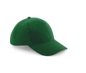 Beechfield BF065 - PRO-STYLE HEAVY BRUSHED COTTON CAP Forest Green