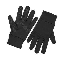 Beechfield BF310 - Softshell Sports Gloves Schwarz