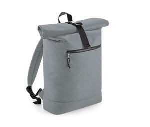 Bag Base BG286 - RECYCLED ROLL-TOP BACKPACK Pure Grey