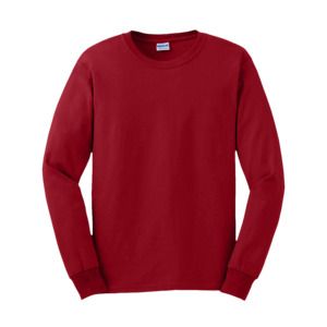 Gildan GN186 - Ultra Langarm T-Shirt für Herren Cardinal red
