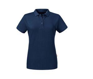 Russell RU508F - LADIES' PURE ORGANIC POLO French Navy