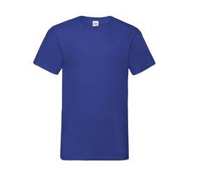 Fruit of the Loom SC234 - Valueweight T-Shirt mit V-Ausschnitt für Herren Royal