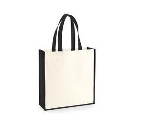 Westford mill WM600 - GALLERY CANVAS TOTE Natural / Black