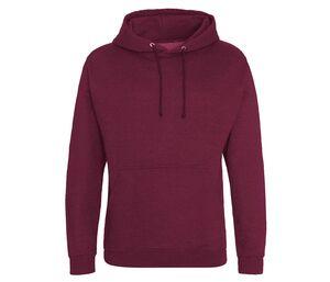 AWDIS JH001 - COLLEGE HOODIE Burgundy Smoke