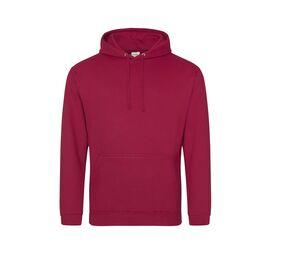 AWDIS JH001 - COLLEGE HOODIE Red Hot Chilli