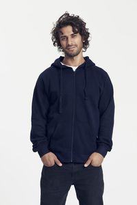 Neutral O63301 - Reißverschluss Kapuzenpullover Man Navy