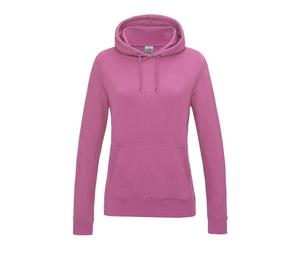 AWDIS JH01F - WOMEN'S COLLEGE HOODIE Candyfloss Pink