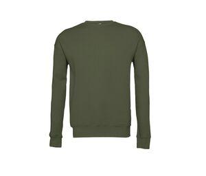 Bella + Canvas BE3945 - Unisex-Sweatshirt mit Rundhalsausschnitt Military Green