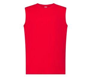 JHK JK406 - Ärmelloses Herren-T-Shirt Red