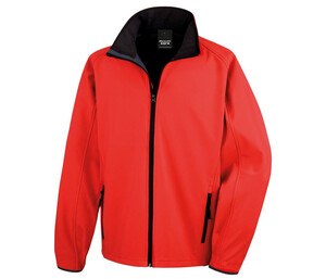 Result RS231 - Bedruckbare Softshell Jacke Rot / Schwarz