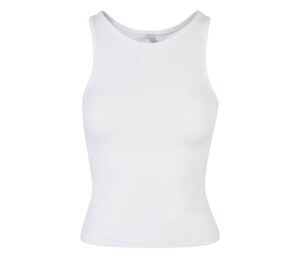 BUILD YOUR BRAND BY208 - LADIES RACER BACK TOP Weiß