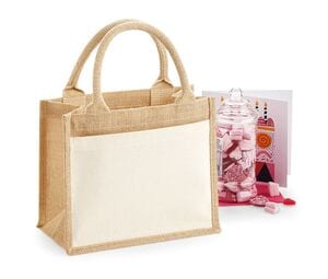 Westford mill WM425 - COTTON PUCKET JUTE GIFT BAG