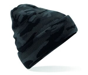 Beechfield BF419 - CAMO CUFFED BEANIE